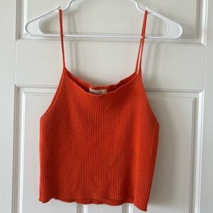 Orange Tank Top